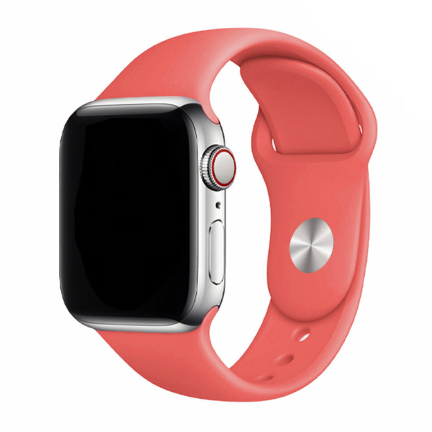 Apple Watch Siliconen Band Kleur Pink