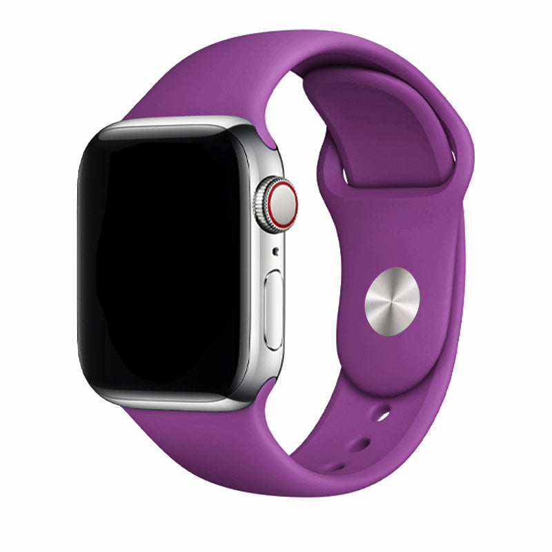 Apple Watch Siliconen Band Kleur Purple