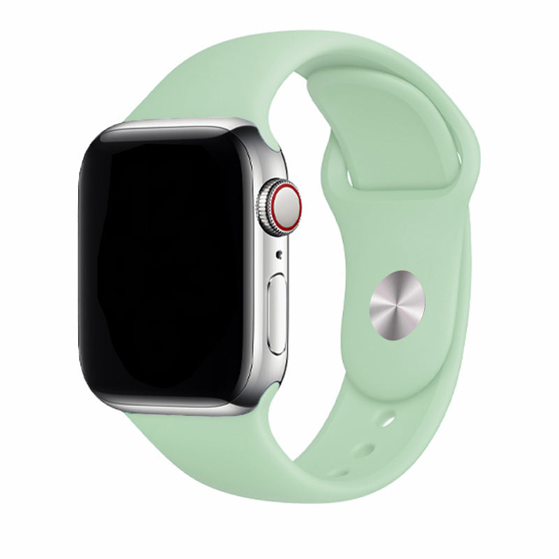 Apple Watch Siliconen Band Kleur Pistachio