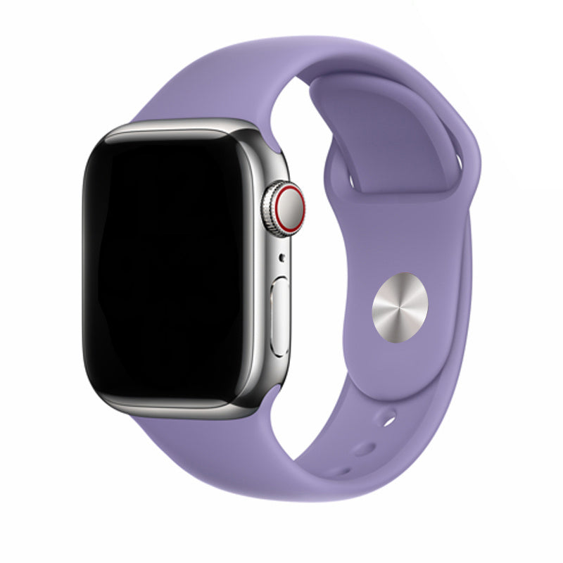 Apple Watch Siliconen Band Kleur English Lavender